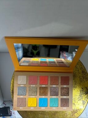 Jeffree Star Yellow & Bright Multi-Colored Eyeshadow Palette